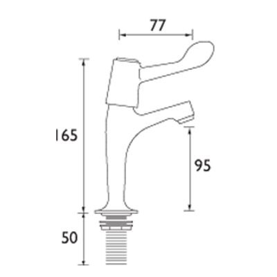 Lever Operated Sink Taps
