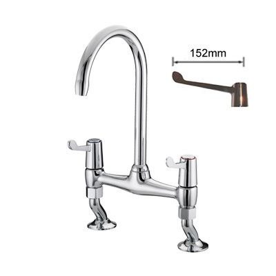 Bridge Deck Lever Sink Mixer