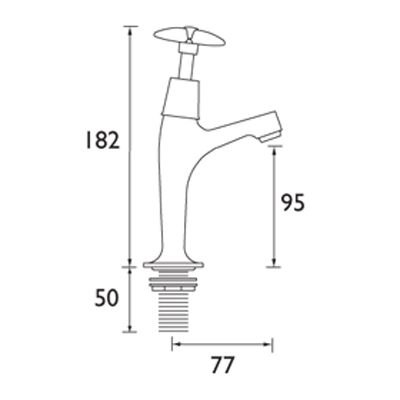 Cross Head Sink Taps