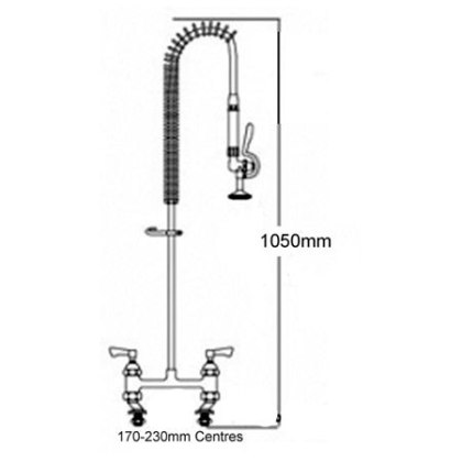 Catering Pre Rinse Spray Unit