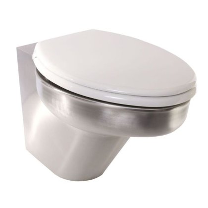 Stainless Steel Back To Wall Toilet