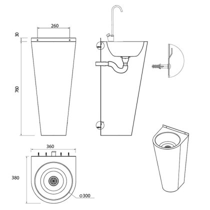 Floorstanding Junior Height Bottle Filling Fountain