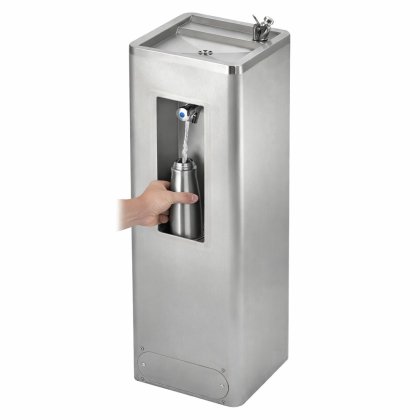 Drinking Fountain With Bottle Filler