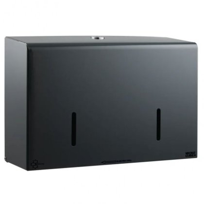 Graphite Grey Twin Micro Jumbo Toilet Roll Dispenser Graphite Grey Twin Micro Jumbo Toilet Roll Dispenser