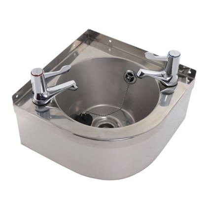 Stainless Steel Corner Wash Basin