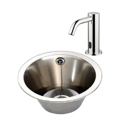 Stainless Steel Inset Wash Bowl With Sensor Tap