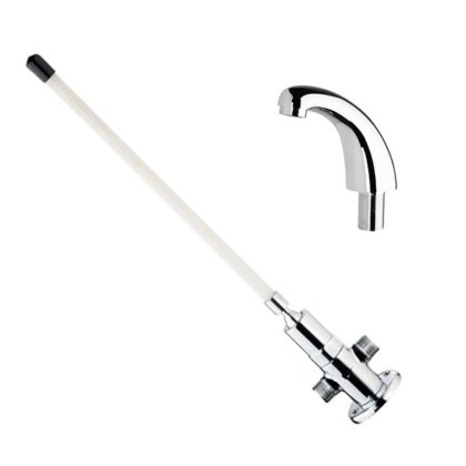 Hand Wash Troughs With Knee Operated Taps