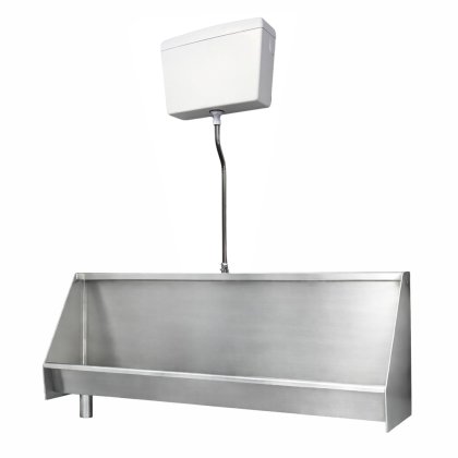 Stainless Steel Trough Urinals 900mm To 2400mm Long