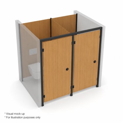 Toilet Cubicles in a Box - Between Walls Toilet Cubicles in a Box - Between Walls