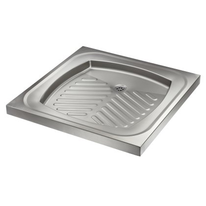 Recessed Stainless Steel Shower Tray