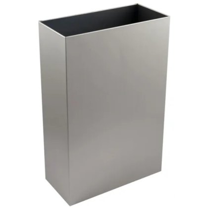 Stainless Steel Open Top 30L Waste Bin