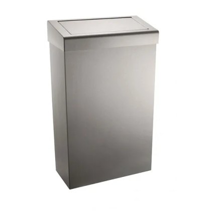 Stainless Steel Flap Lid 30L Waste Bin
