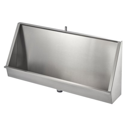 Vandal Resistant Wall Hung Trough Urinal 2100mm