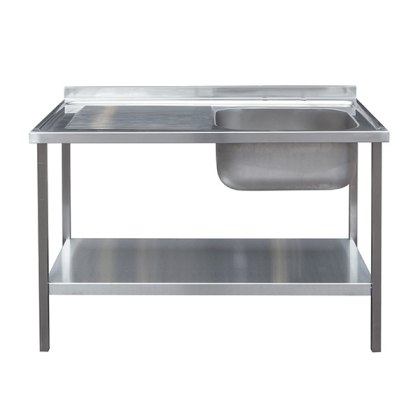 1000mm Catering Sink Bowl with Drainer on Frame 600mm Projection