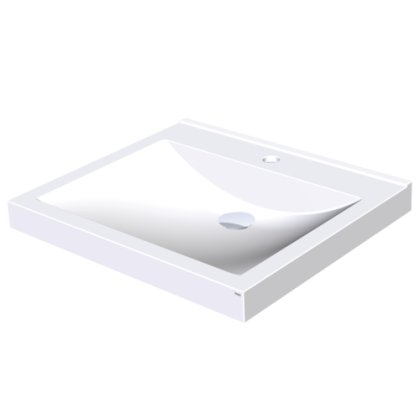 KWC DVS Miranit Single Quadro Wash Basin KWC DVS Miranit Single Quadro Wash Basin