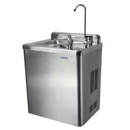 Cosmetal Wall Mounted Chilled Drinking & Bottle Filling Fountain