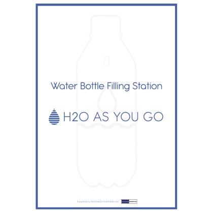 H2O As You Go Sign H2O As You Go Sign