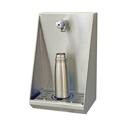Drinking Water Bottle Filling Trough - Single Drinking Water Bottle Filling Trough - Single