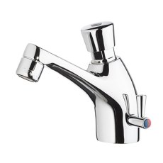 Self Closing Tap With Adjustable Temperature Control