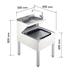 Janitorial Combined Sink Unit