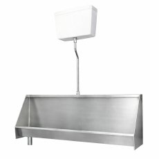 Stainless Steel Trough Urinals 900mm To 2400mm Long