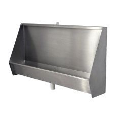 Classic Stainless Steel Wall Hung Urinals 900mm To 2400mm Long
