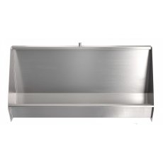 Classic Stainless Steel Wall Hung Urinals 900mm To 2400mm Long