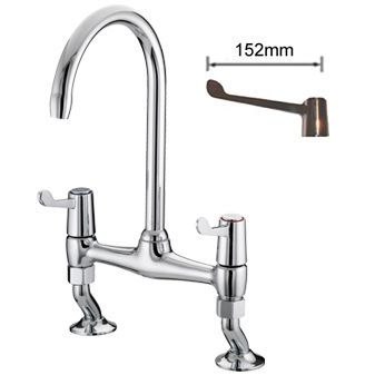 Bridge Deck Lever Sink Mixer Bridge Deck Lever Sink Mixer