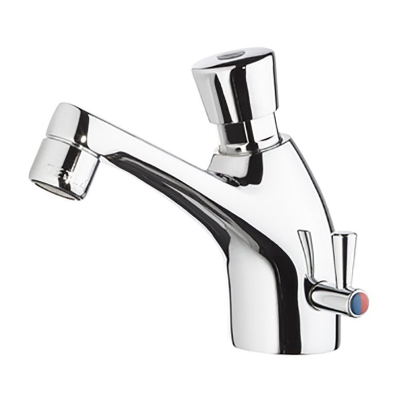 Self Closing Tap With Adjustable Temperature Control Self Closing Tap With Adjustable Temperature Control