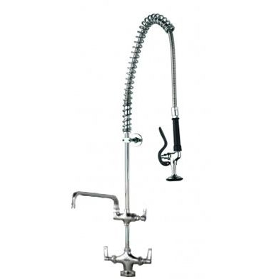Catering Pre Rinse Spray Unit With Pot Filler - Single Tap Hole Catering Pre Rinse Spray Unit With Pot Filler - Single Tap Hole
