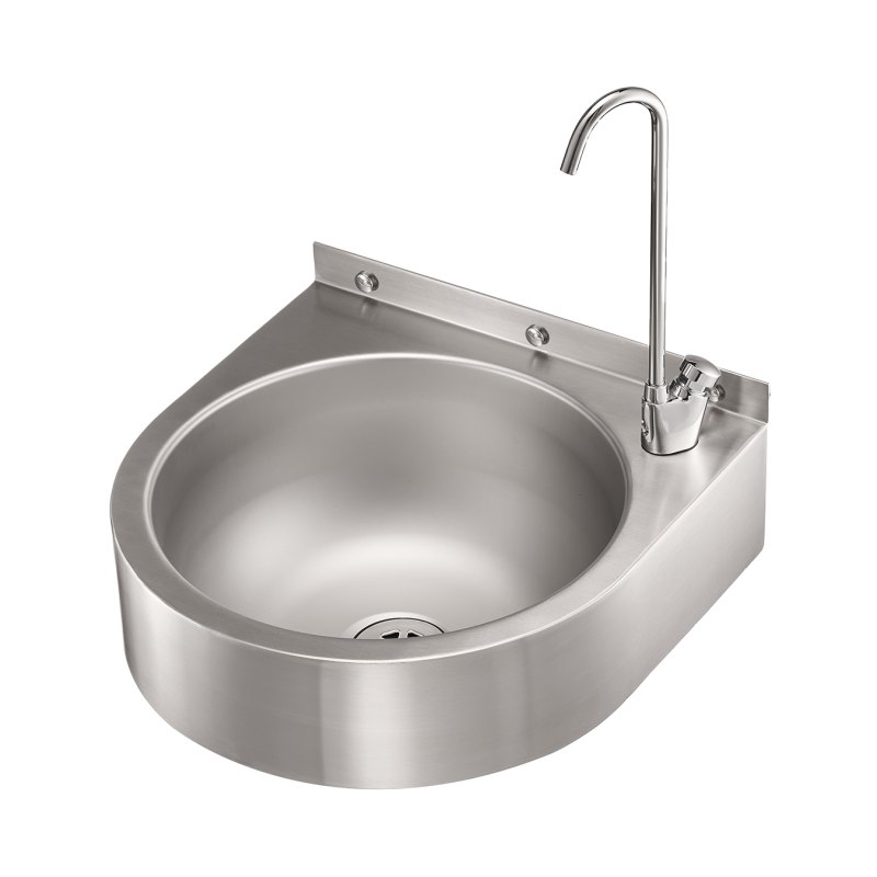 Round front bottle filling fountain