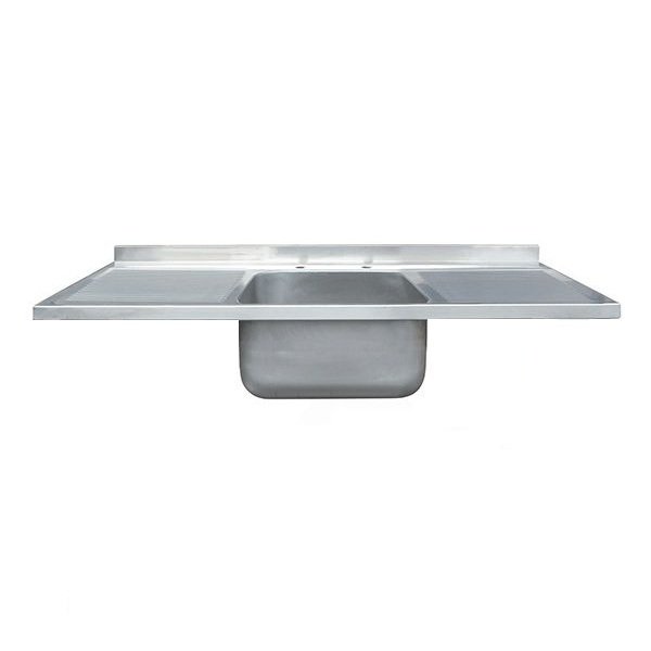 SBDD Single Bowl Double Drainer Catering Sink Top 650mm Projection SBDD Single Bowl Double Drainer Catering Sink Top 650mm Projection
