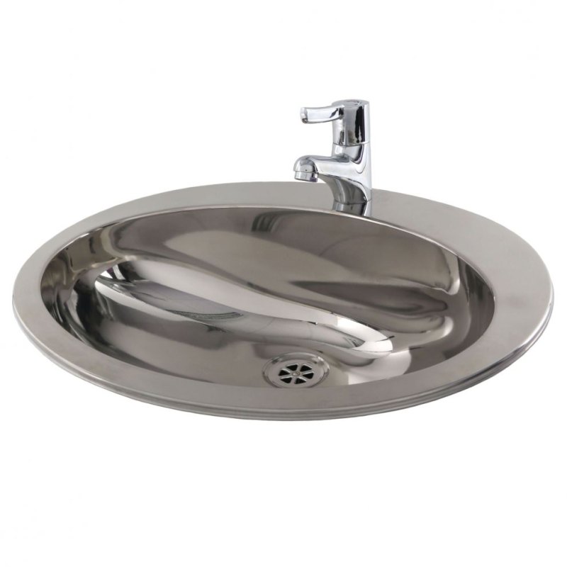 Inset Oval Wash Basin Inset Oval Wash Basin