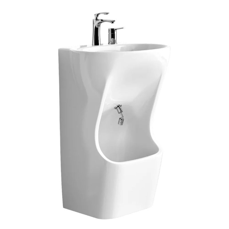 dual level wudu hand wash and foot basin