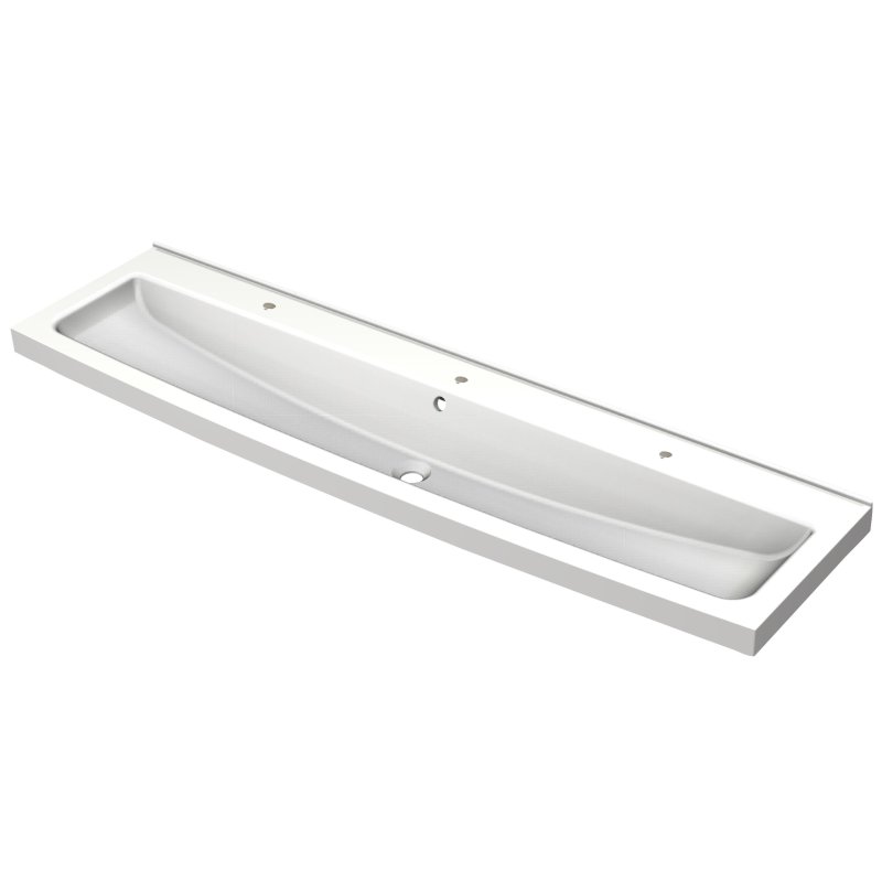 KWC DVS Miranit 3 Person Wash Trough KWC DVS Miranit 3 Person Wash Trough