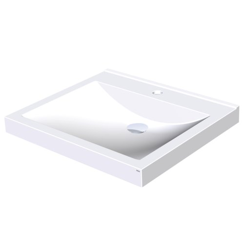 KWC DVS Miranit Single Quadro Wash Basin KWC DVS Miranit Single Quadro Wash Basin