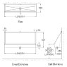 Vandal Resistant Wall Hung Trough Urinal 4 Sizes Vandal Resistant Wall Hung Trough Urinal 4 Sizes