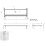 Stainless Steel Wash Trough Stainless Steel Wash Trough