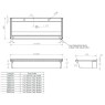 Stock Stainless Steel Wash Trough Stock Stainless Steel Wash Trough