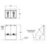 Wudu Foot Wash Troughs - Single Wudu Foot Wash Troughs - Single
