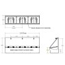 Triple Wudu Foot Wash Trough Triple Wudu Foot Wash Trough