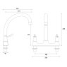 Lever Operated Deck Mixer Tap Lever Operated Deck Mixer Tap