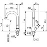 Non Concussive Time Flow Swan Neck Tap Non Concussive Time Flow Swan Neck Tap
