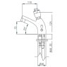 Self Closing Tap With Adjustable Temperature Control Self Closing Tap With Adjustable Temperature Control