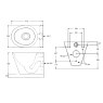 Wall Hung Stainless Steel Toilet Wall Hung Stainless Steel Toilet