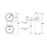Contemporary Dual Level Outdoor Drinking Fountain Contemporary Dual Level Outdoor Drinking Fountain