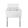 Washware Birch Style Cleaners Sink 455mm Washware Birch Style Cleaners Sink 455mm