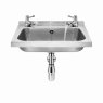 Stainless Steel Wash Hand Basin With Lever Taps Stainless Steel Wash Hand Basin With Lever Taps
