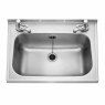 Stainless Steel Wash Hand Basin With Lever Taps Stainless Steel Wash Hand Basin With Lever Taps