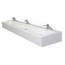 Angled Base Corian Wash Trough Angled Base Corian Wash Trough